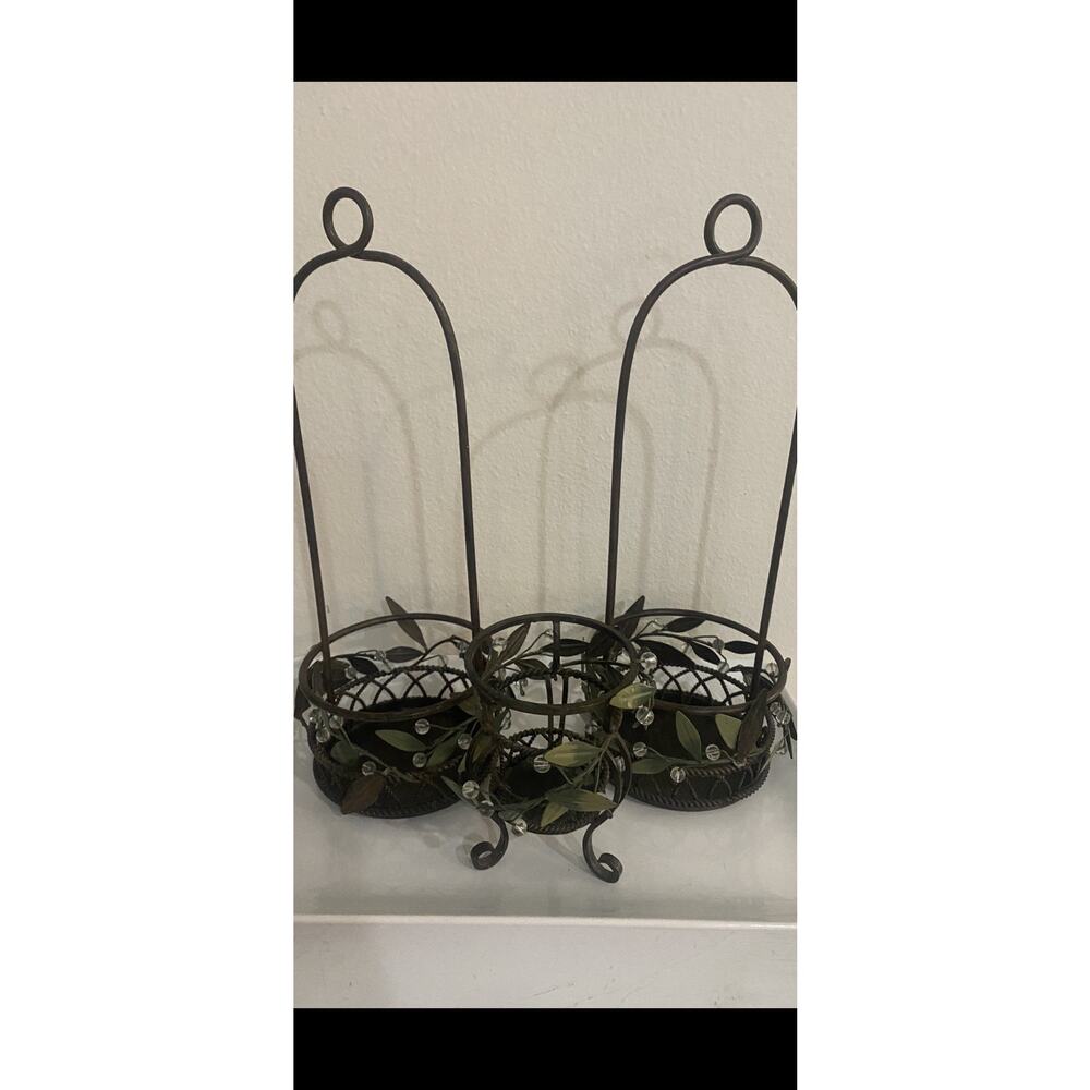 Partylite 3 Piece Candle Holder Set